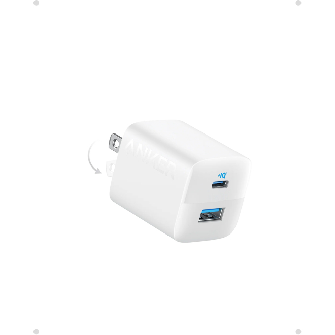 Anker 323 Charger (33W) With 3FT USB-C to Lightning Cable